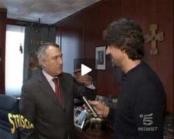 Striscia la Notizia: tapiro d’oro a Piero Marrazzo