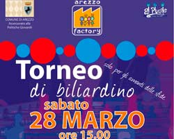 Torneo di biliardino ad Arezzo Factory