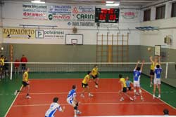 A Sansepolcro amaro “scivolone” della BancaEtruria Volley Arezzo