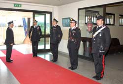 Il Generale Amato in visita al Comando Provinciale di Arezzo