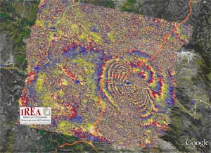 Terremoto: la deformazione è di circa 25 cm Terremoto: la deformazione è di circa 25 cm