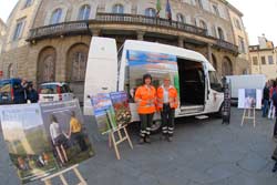 Ecco la stazione informativa mobile per la raccolta differenziata