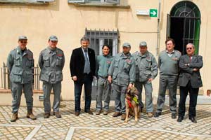 Tobia, il lupo italiano della Polizia Provinciale Tobia, il lupo italiano della Polizia Provinciale