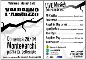 Valdarno per l’Abruzzo Valdarno per l’Abruzzo