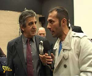 Striscia: Laudadio aggredito con insulti e bestemmie da Juli Soler