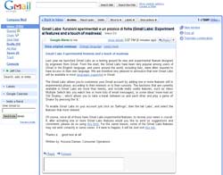 Gmail abbatte le barriere linguistiche con Message Translation