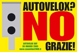 Sabato 30 maggio Autovelox Day in Casentino