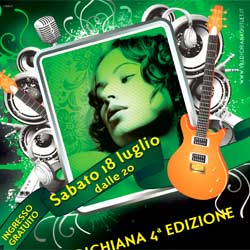 Festivaldichiana 2009, sabato 18 luglio la 4 edizione