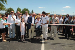 Inaugurato il restaurato ponte di Pratantico