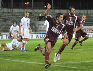 Arezzo–Sorrento:  2–0