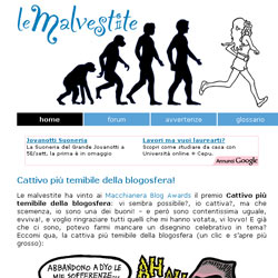 Assegnati gli Oscar 2009 del web, le ‘Malvestite’ le più cattive