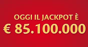 SuperEnalotto da record: Jackpot a 85,1 milioni di euro