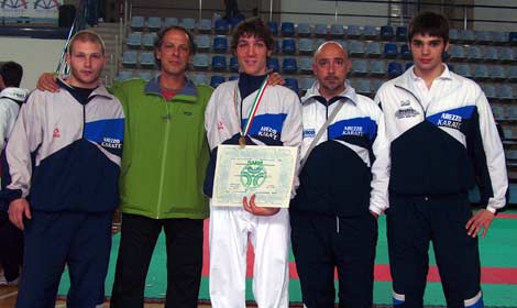 Filippo Oretti Campione d’Italia agli Italiani Juniores di Karate