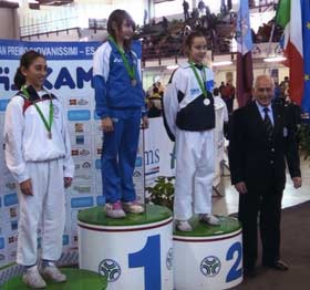 Ilaria Badalotti è argento ai campionati italiani di Karate