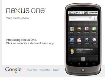 Nexus One il nuovo cellulare di Google