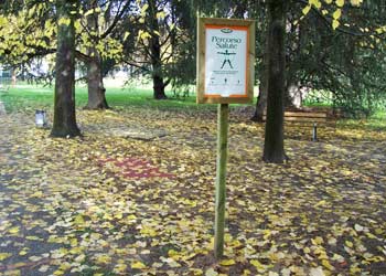 Un percorso di salute al Parco Pertini
