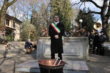 Il Sindaco di Anghiari per il giorno del ricordo