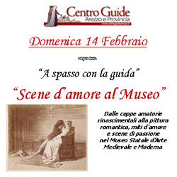 Arezzo, San Valentino al museo tra le opere d’arte che parlano d’amore