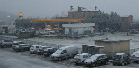 Neve sull’aretino, nessun problema per la circolazione