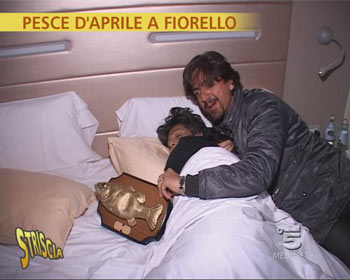 Striscia: Pesce d’Aprile per Fiorello il più grane showman italiano