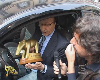 Tapiro d’oro a Luciano Moggi