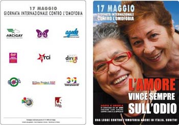 17 maggio: Giornata internazionale contro l’omofobia