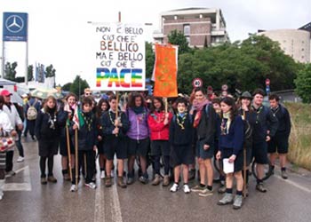 Montevarchi alla marcia per la pace