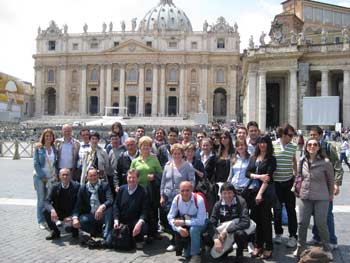 Un successo la visita al Santo Padre Benedetto XVI