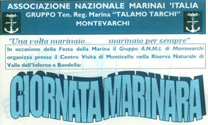Montevarchi, domenica 20 giugno ‘Giornata Marinara’