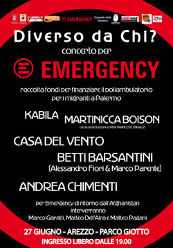 Diverso da chi? giornata per Emergency
