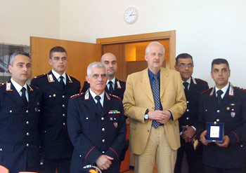 Meyer: gesto di solidarietà dagli Allievi Marescialli 13° Corso