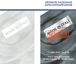 Confindustria Arezzo alla ‘Giornata Nazionale Anticontraffazione’