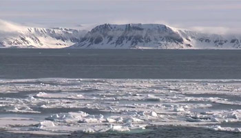 Immagini spettacolari dalla spedizione di Greenpeace al Polo Nord