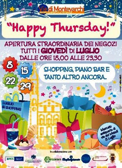 A Montevarchi ‘Happy Thursday’