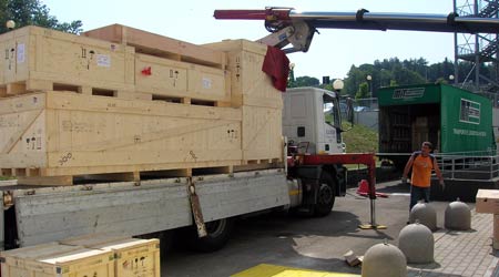 San Donato: in fase di montaggio del nuovo acceleratore lineare