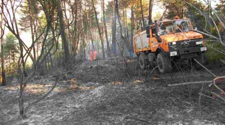 Rischio incendi: prorogato il periodo a rischio