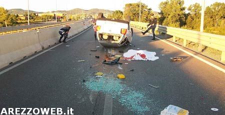 Incidente mortale in Viale Turati, perde la vita 50enne di Subbiano