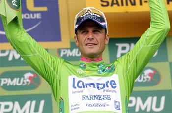 Parigi è verde per Petacchi e la Lampre-Farnese Vini