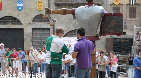 Giostra del Saracino: primo giorno di prove