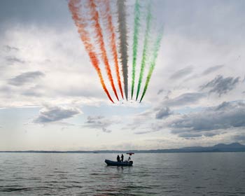 Il Cinquantesimo anno delle Frecce Tricolori