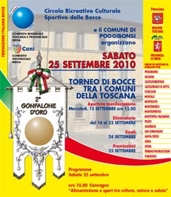 Gonfalone d’oro 2010: Diciotto comuni toscani si sfidano a Poggibonsi