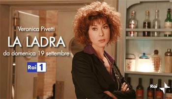 Veronica Pivetti ‘La ladra’ della nuova serie Rai