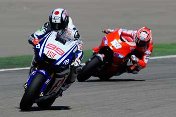 Giornata deludente per il Fiat Yamaha Team ad Aragon