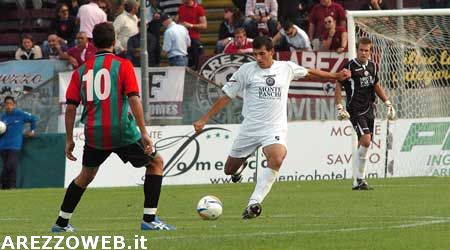 L’Arezzo battuto 3-1 dal Pontevecchio
