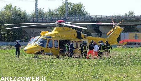 Partina, infortuno sul lavoro, 51enne ricoverato d’urgenza a Careggi