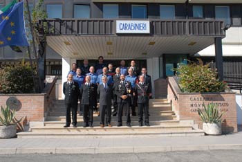 Il saluto del Prefetto ai Carabinieri