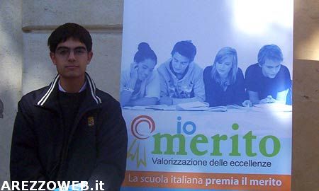 Anche un aretino a ‘Io Merito’ giornata nazionale delle eccellenze