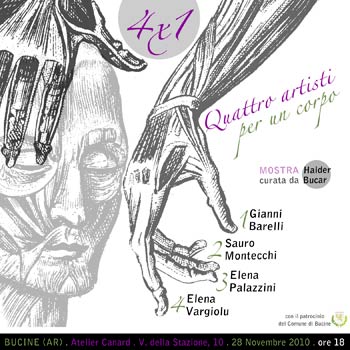 (4 X 1) Quattro artisti per un corpo