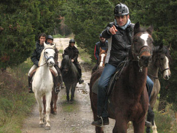 Un week end di asini e cavalli nel versante casentinese del Parco
