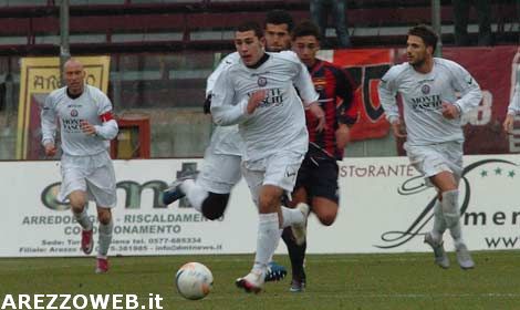 L’Arezzo perde 3-2 contro la Sestese